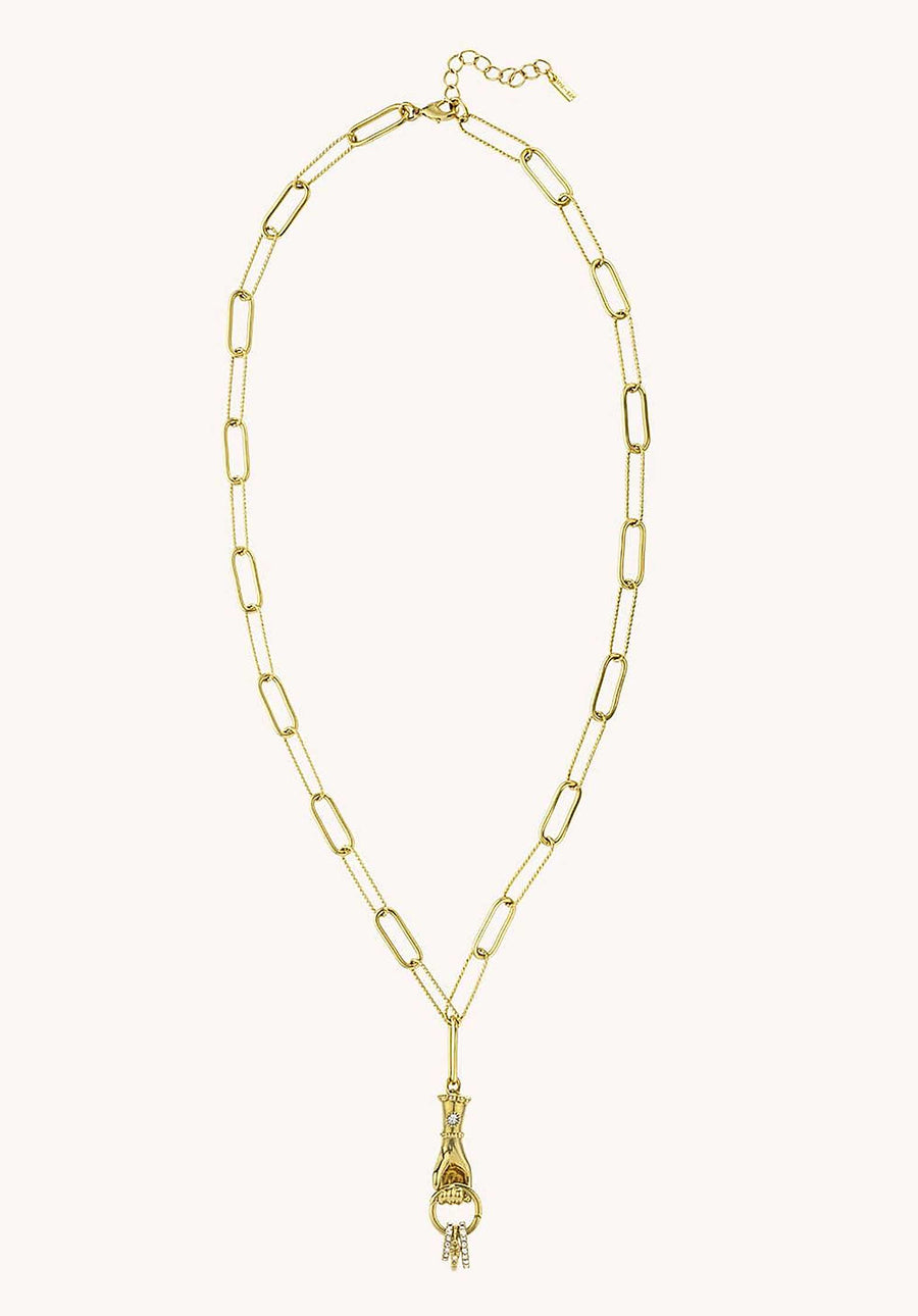Necklace Co-211g Gold