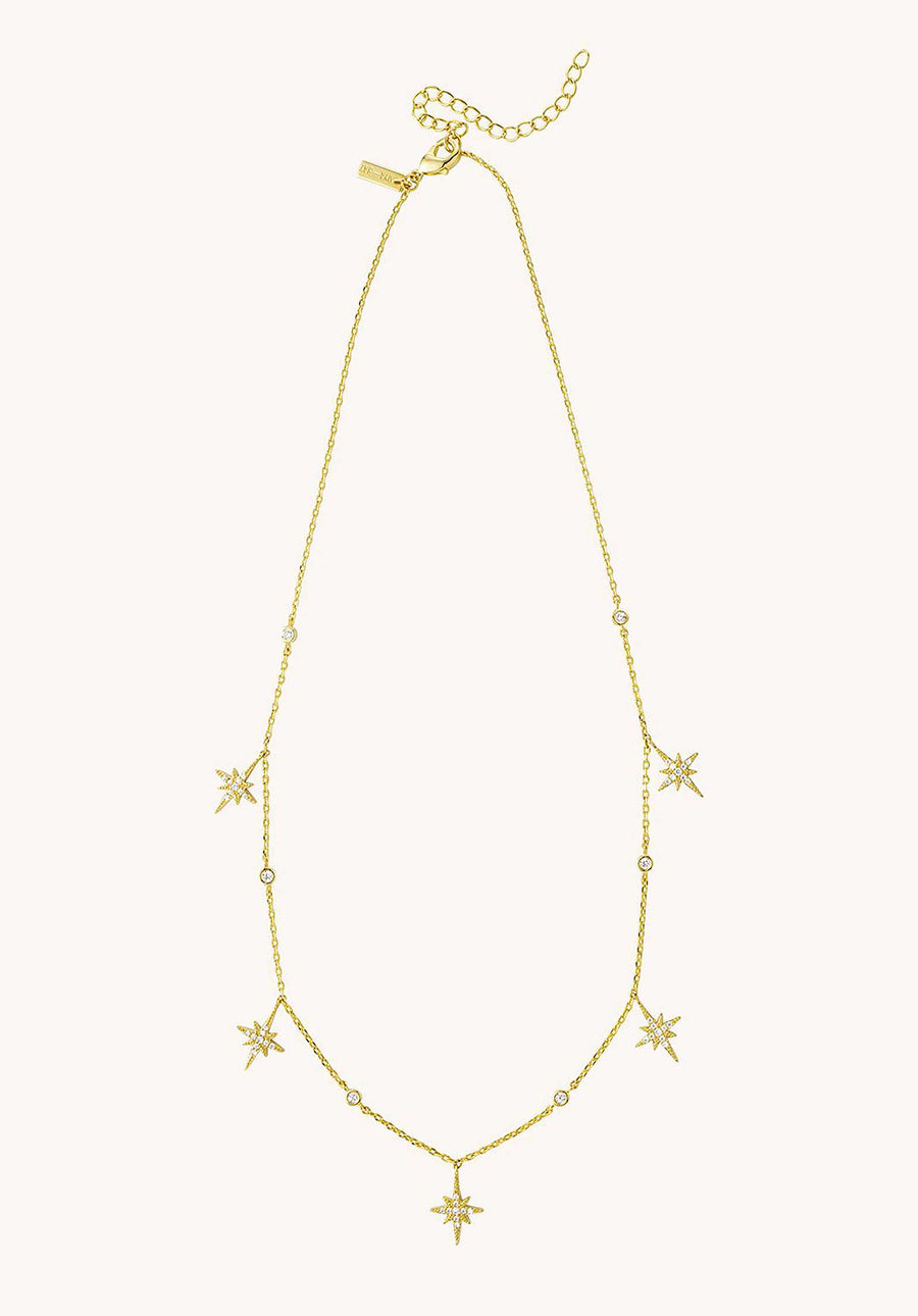 Necklace Constellation Co-231g Gold