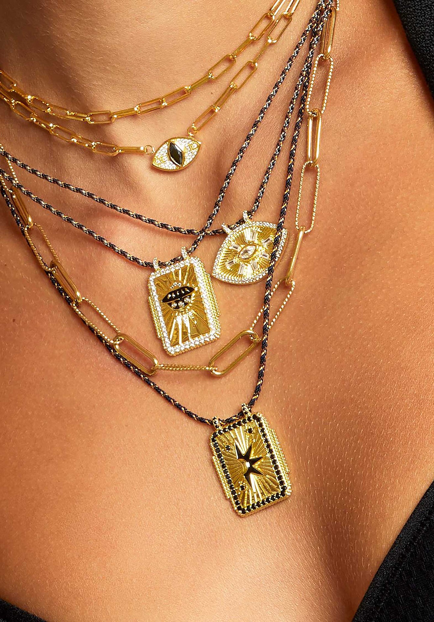 Necklace Co-238g Gold