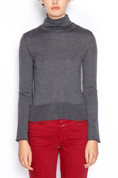 Roll Neck Wool Sweater