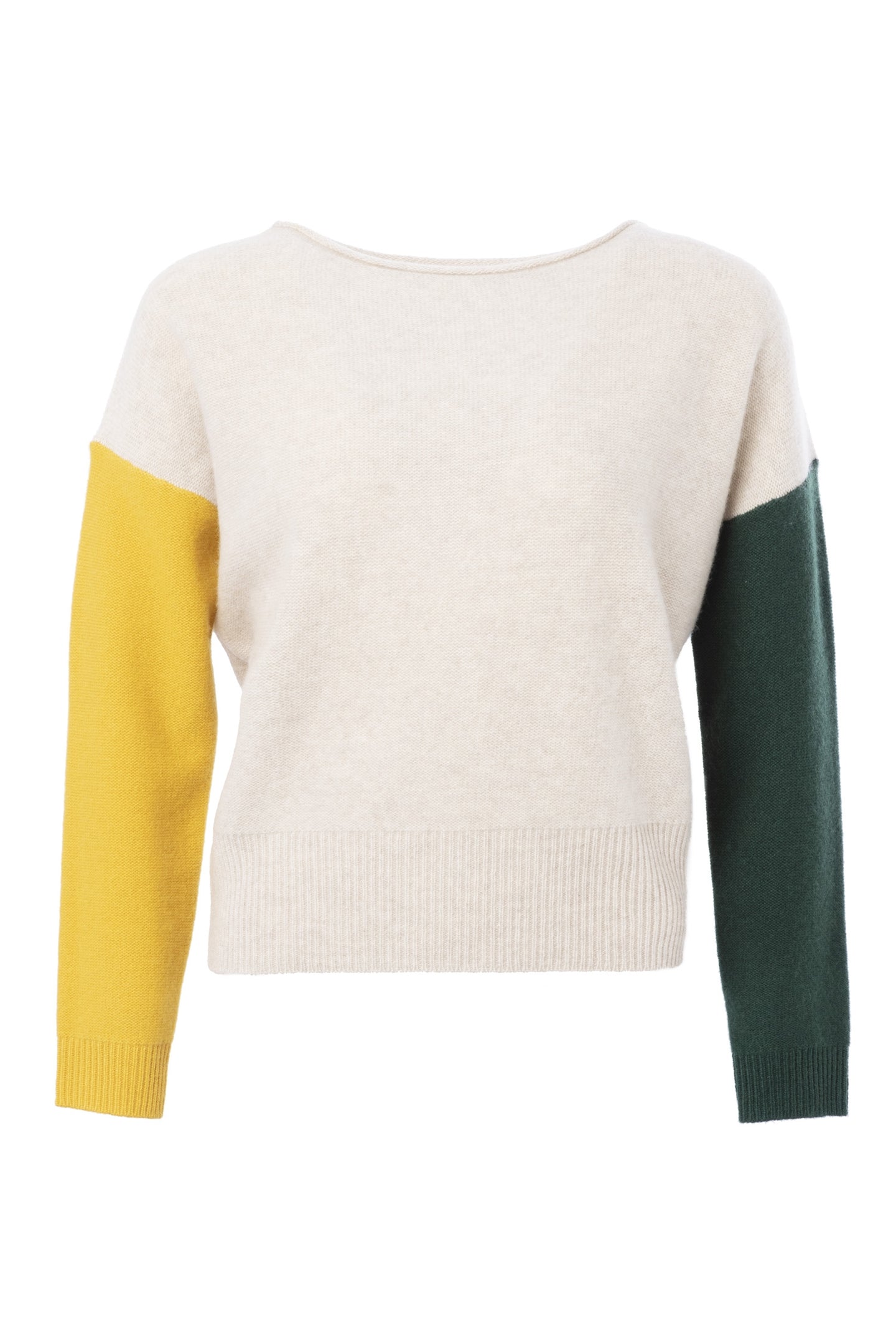 Colour Block Cashmere Sweater
