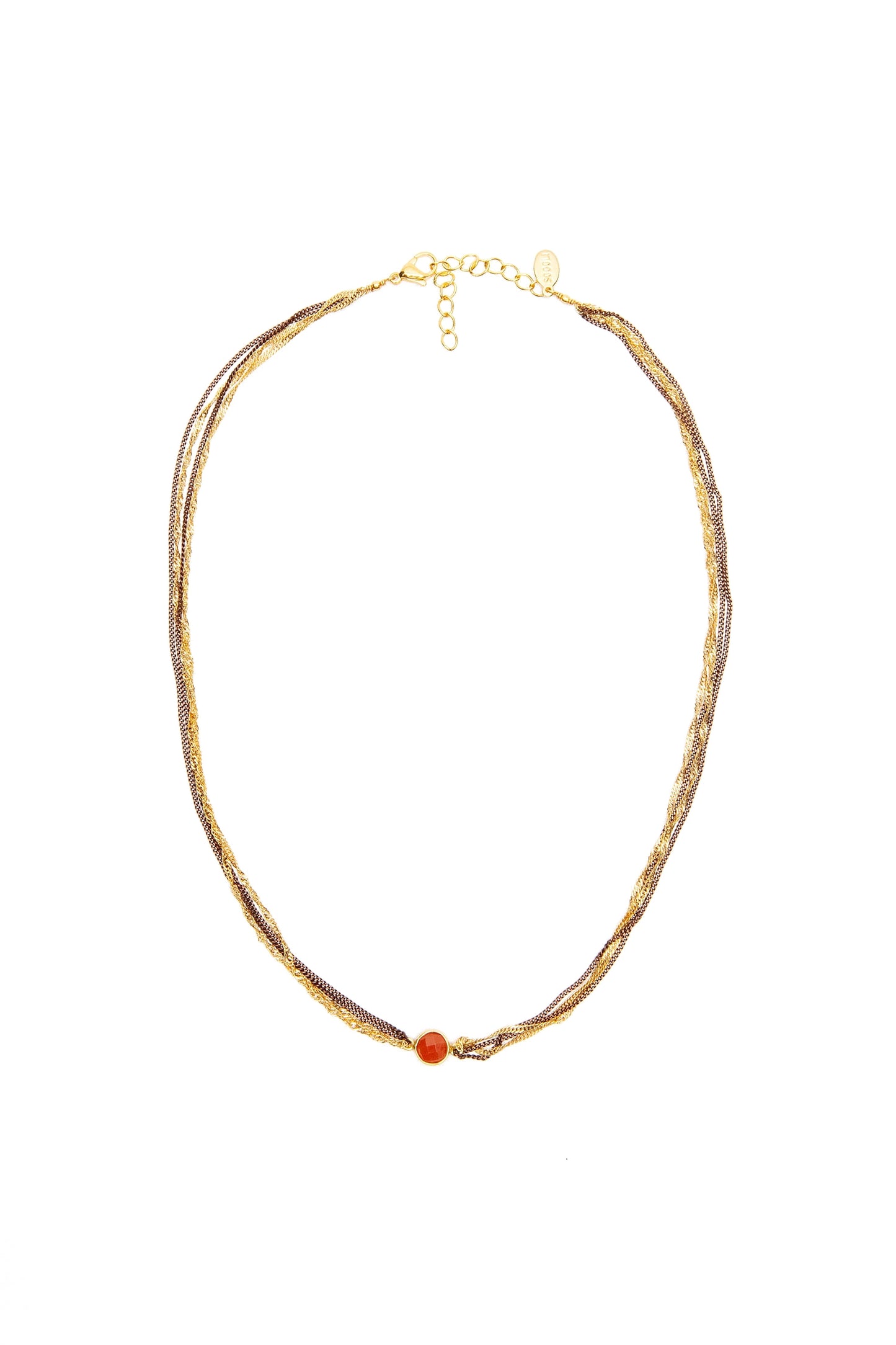 Multi Chain Pendant Necklace