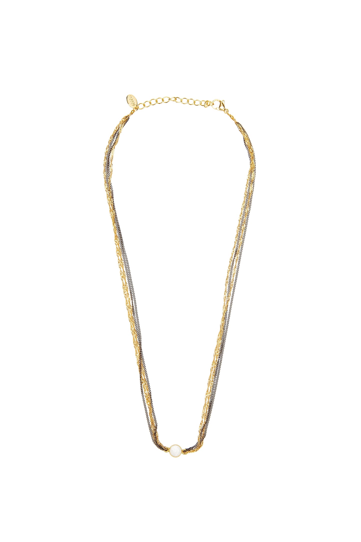 Multi Chain Pendant Necklace