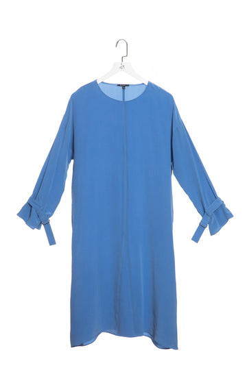 Silk Long-sleeved Float Dress
