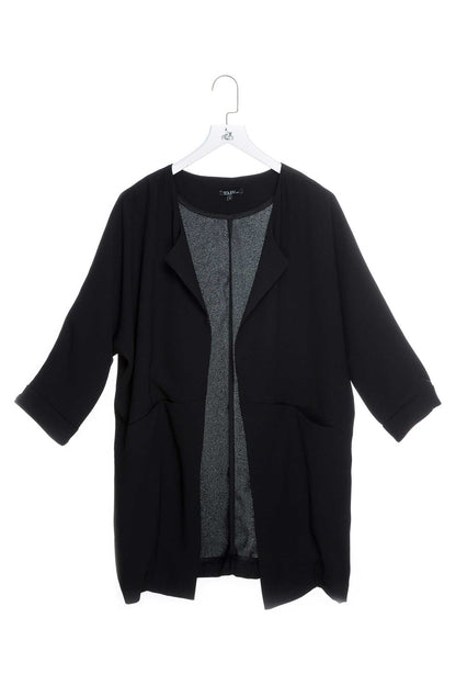 Collarless Jacket