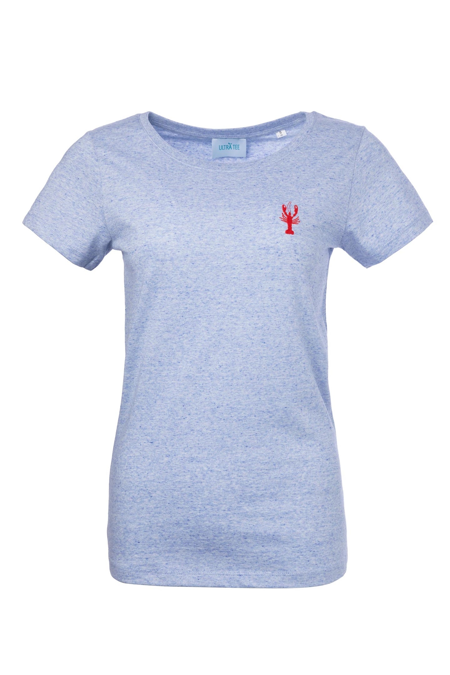 Lobster Embroidered Cotton T-shirt
