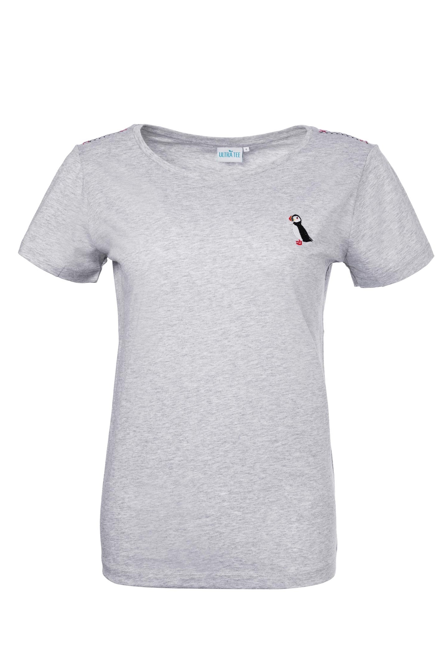 Puffin Embroidered T-shirt