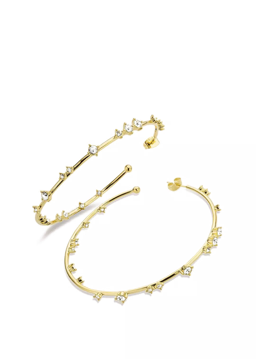 Earrings - Hoops Gold - RUE MADAME | BOUTIQUE PARISIENNE