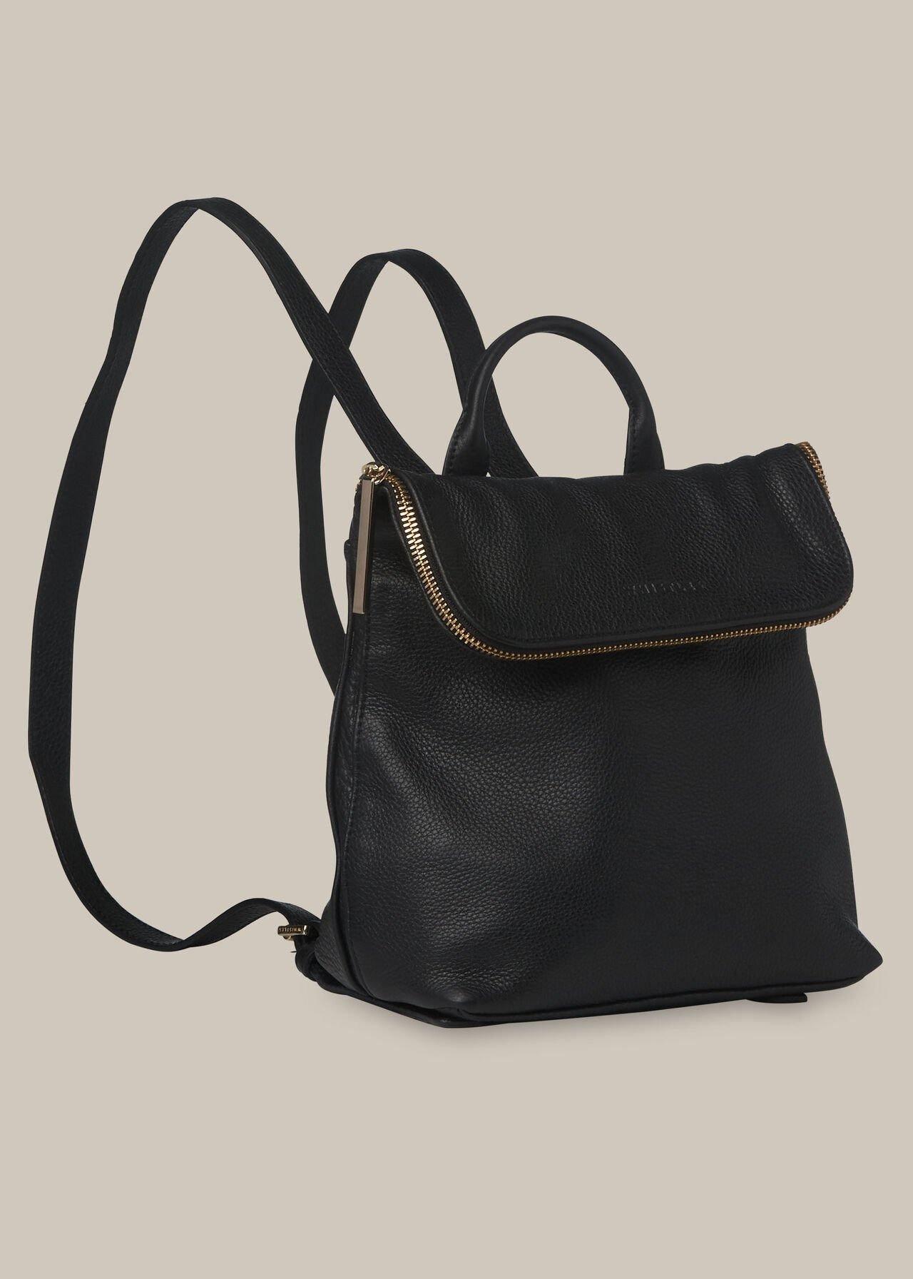 Mini Verity Backpack Black - RUE MADAME | BOUTIQUE PARISIENNE