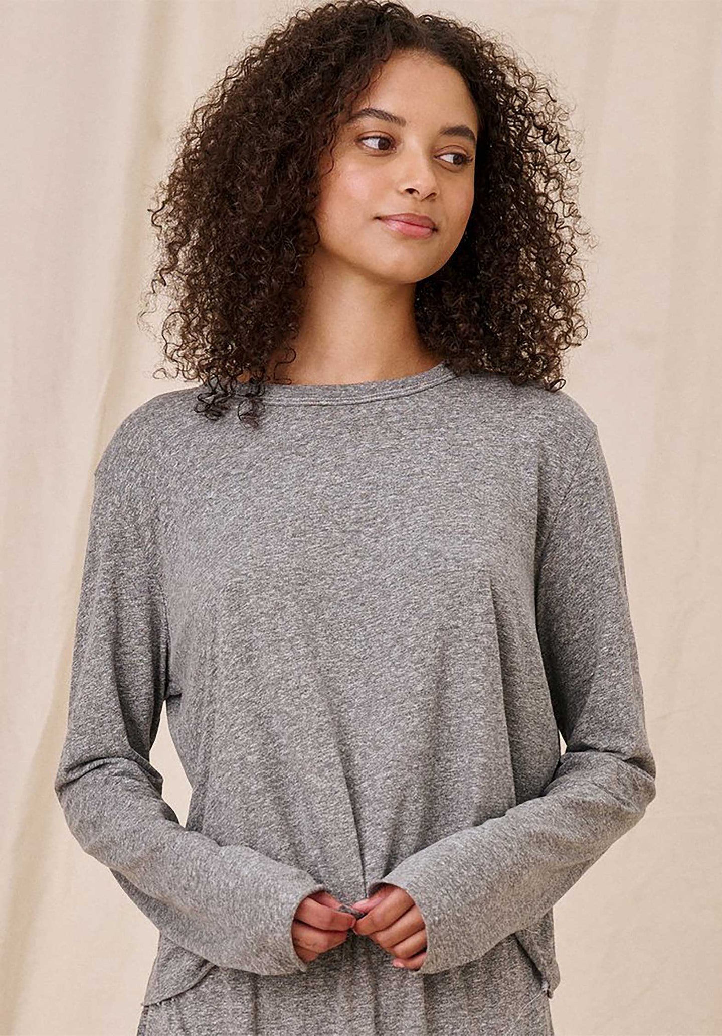 T-shirt  T305005 Heather-Grey