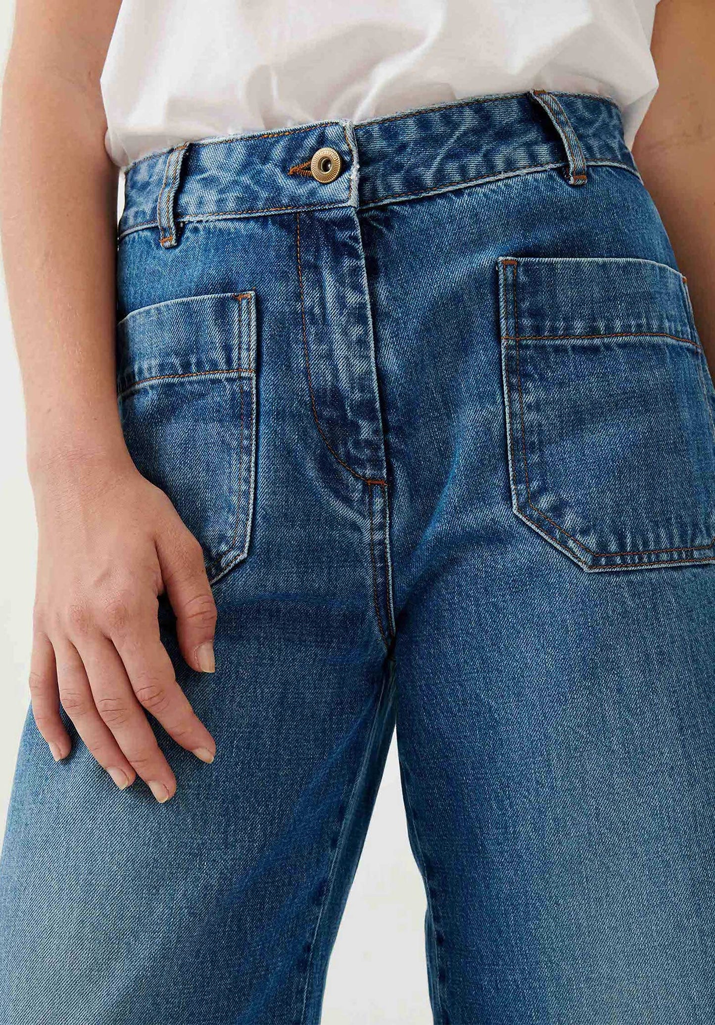 Jeans Seakey Vintage-Blue