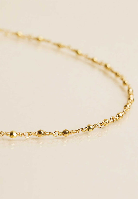 Necklace Cipd Gold-Pyrite