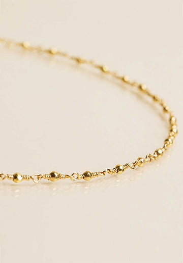 Necklace  Cipd Gold-Pyrite