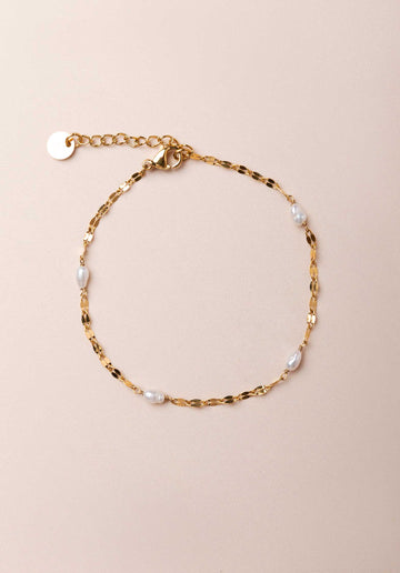 Freshwater Pearls Gold Plated Bracelet Metal - RUE MADAME | BOUTIQUE PARISIENNE
